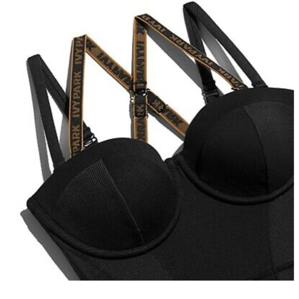 Adidas x Ivy Park Knit Catsuit - Black & gold